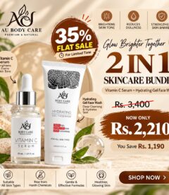 2 in 1 - Daily Radiance Starter Kit (Vitamin C Serum 30ml & Hydrating Gel Face Wash 120ml)